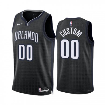 Dres Orlando Magic Prilagođeni Nike 2022-23 City Edition Crno Swingman